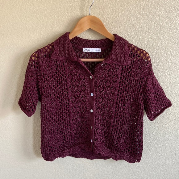 Zara Sweaters Zara Cropped Shrug Size Medium Poshmark